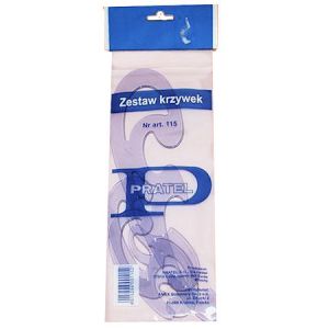 Zestaw krzywek Pratel 3szt
